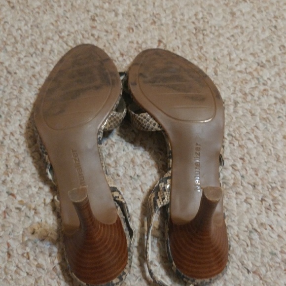 Snakeskin sandles gently worn - Picture 3 of 3